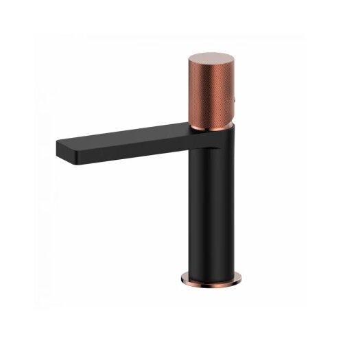 Copen baterija za lavabo nook grip mat crna / rose gold Slike