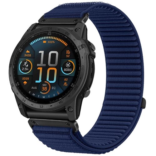 INF Združljiv najlonski pašček za uro Garmin Fenix 8/7X/Epix Pro/Tactix 8 DarkBlue 20 mm, (5000079484) Cene