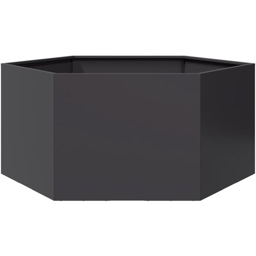 vidaXL Vrtno korito 2 kosa antracit 104x90x45 cm jeklo Cene