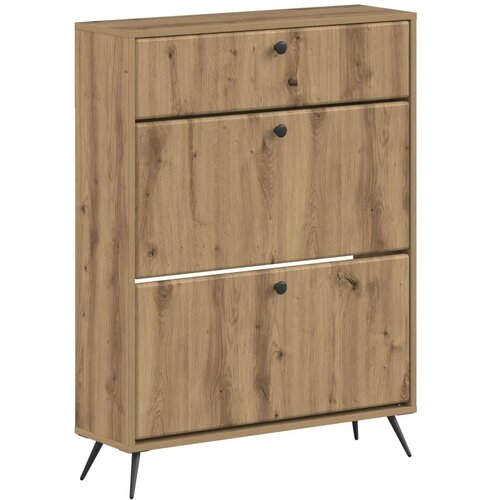  Ormar za cipele BREDA 78 x 24 x 103 cm Konstruirano drvo - Hrast artisan Cene