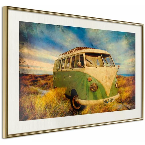  Poster - Hippie Van I 45x30