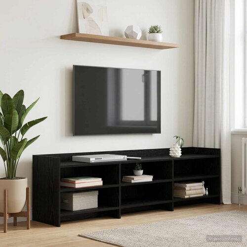  ormar 168 x 33 x 47 cm Crni hrast Konstruirano drvo Cijene