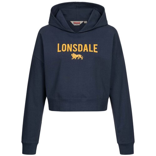 Lonsdale Women's hooded sweatshirt cropped oversized Slike