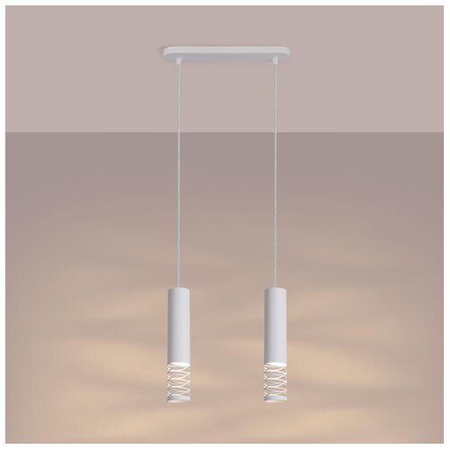Sollux SL.1687 - visilica na sajli lami 2xGU10/10W/230V, beo Cene