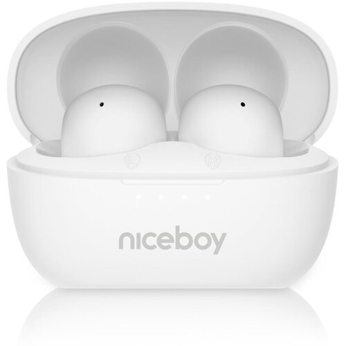 Niceboy podsie 4 pop - bežične slu&scaron;alice 400 mah + 2x 40 mah IPX4 bele Cene
