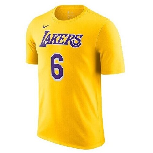 Nike Majice s kratkimi rokavi Nba Los Angeles Lakers Lebron James Rumena Cene