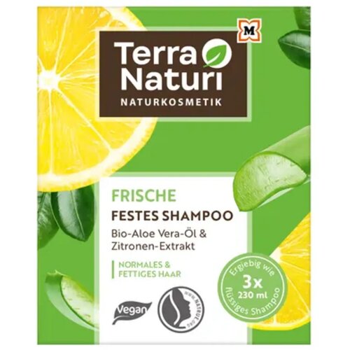  Osvežujoč trd šampon z bio oljem aloe vere in izvlečkom limone - 60 g Cene