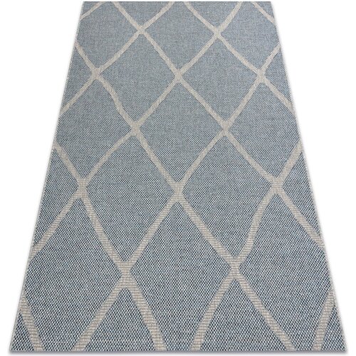 RugsX Preproge Preproga HOUSE string SISAL 40345 Rešetka, plosko 140x190 cm Siva Cene