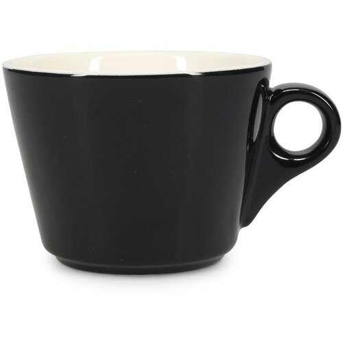 BonBistro Crna porculanska &amp;scaron;alica za cappuccino 160 ml Barista &amp;ndash; Slike