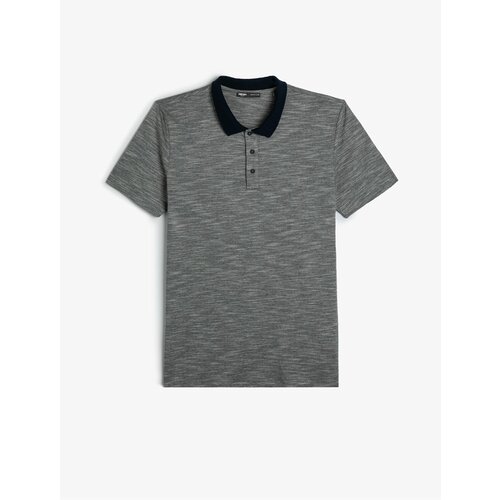 Koton Polo Neck T-Shirt Slim Fit Short Sleeve Buttoned Cene