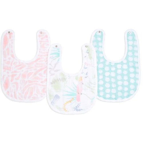  Aden+anais&amp;reg; essentials 3 dijelni komplet pamučnih podbradnjaka tropicalia Slike