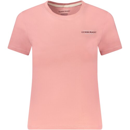 Guess Jeans WOMEN&amp;amp;#39;S SHORT SLEEVE T-SHIRT PINK Slike