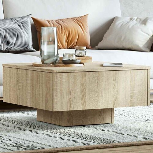  Stolić za kavu boja hrasta 60 x 60 x 31,5 cm konstruirano drvo Cene