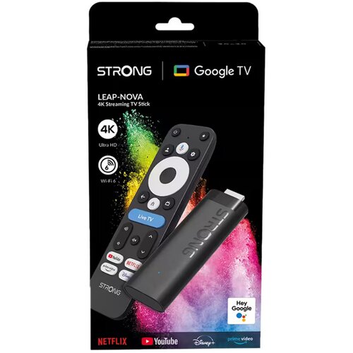 Strong Snažni LEAP-NOVA Android TV Stick 4K UHD Slike