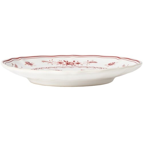 Costa Nova Rdeč/bel desertni krožnik iz kamenine &amp;oslash; 17 cm Vila &amp;ndash; Slike