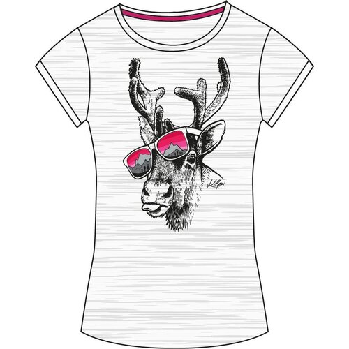 Kilpi Girls&amp;#039; cotton T-shirt MALGA-JG White Slike