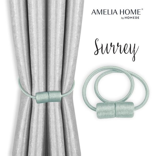  Curtains - accessories SURREY color blue ameliahome Cene