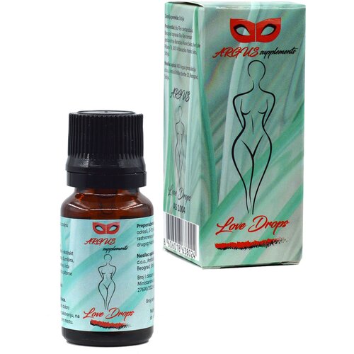 Argus Love Drops kapi za libido &mdash; 10 ml &mdash; AS 1004 Cene