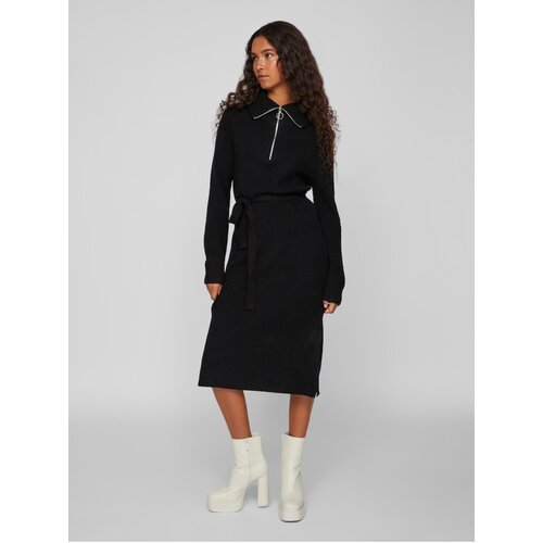 Vila Black women&amp;#039;s sweater dress Viril - Women Slike