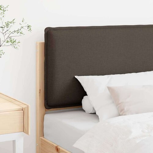  Tapecirani uzglavlje Prirodna i svijetlo siva 90 cm Slike