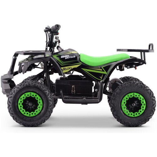 Beneo 36V mini quad Veloci 800W, 25km/h, do 60 kg, zeleni Slike