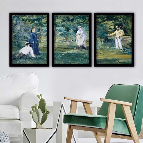 Wallity Set uramljenih slika 3SC_UN14535778, 3 Dela Cene