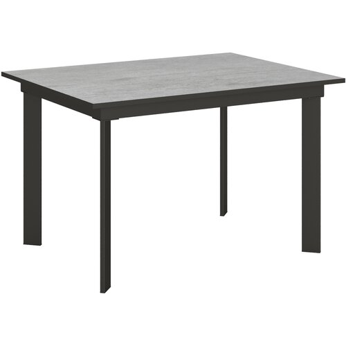 Itamoby   Cumar (90x120/180 cm) - siva, barva nog: antracit - raztegljiva jedilna miza, (20842907) Cene