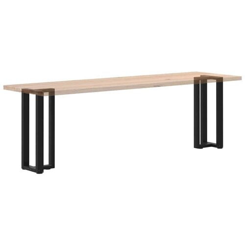 VidaXL Noge konzolnog stola T-oblika 2 kom crne 38x25x(72-73) cm čelik Slike