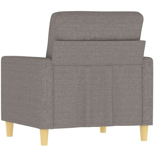  Fotelja smeđesiva 60 cm od tkanine Slike