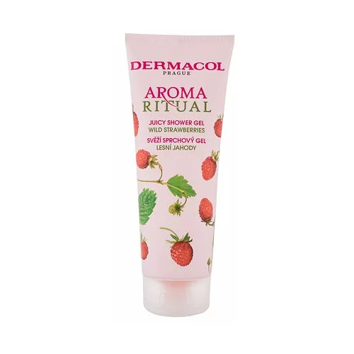 Dermacol Aroma Ritual Wild Strawberries gel za tuširanje 250 ml za žene