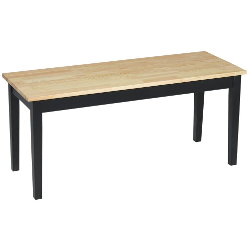 Nesta Sedežna klop za 2 osebi, naravna barva, iz borovega lesa, nosilnost do 220 kg, 102&times;36&times;45 cm, robustna in elegantna, za kuhinjo, jedilnico in dnevno, (5000493457) Cene