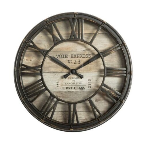 Atmosphera sat vintage 58x78cm pp/staklo/abs braon ( 162266 ) Cene