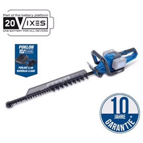 Scheppach Aku makaze za živu ogradu C-HT720-X + set punjač 2.4A i 2 baterije 2.0Ah Cene