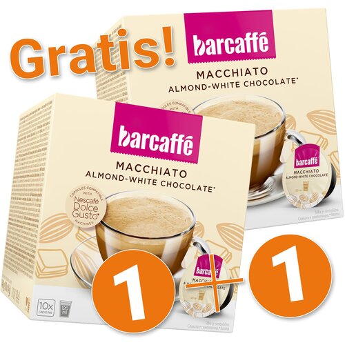 Barcaff&amp;egrave; Almond Macchiato 10/1 | Dolce Gusto Kompatibilne Kapsule Slike