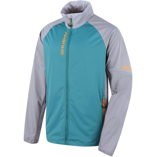 Husky Men&amp;#039;s softshell jacket Suli M grey/mint Slike