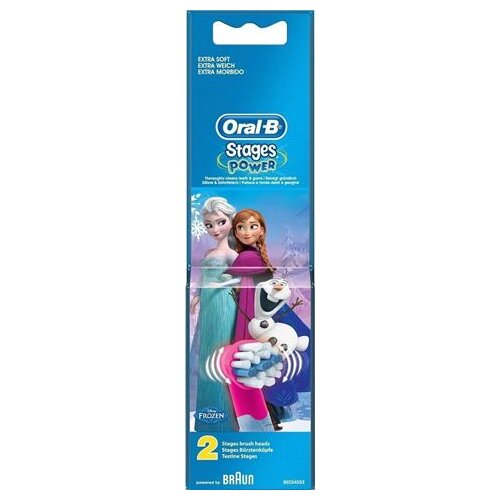 Oral-b Aufsteckb&amp;uuml;rsten Stages Power Die Eisk&amp;ouml;nigin - V&amp;ouml;llig Unverfroren 2er Slike