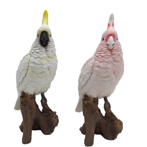  okrasna figura kakadu 26 cm Slike