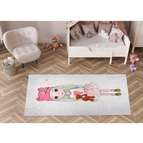 Vitaus Periv dječji tepih 160x230 cm Cute Girl and the Bear &amp;ndash; Slike