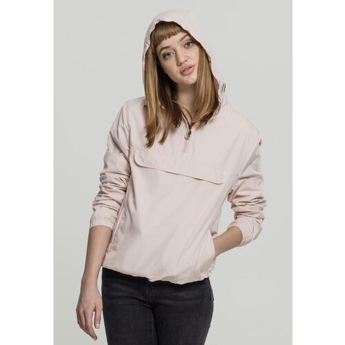 Urban Classics Ladies Basic Pull Over Jacket light pink Slike