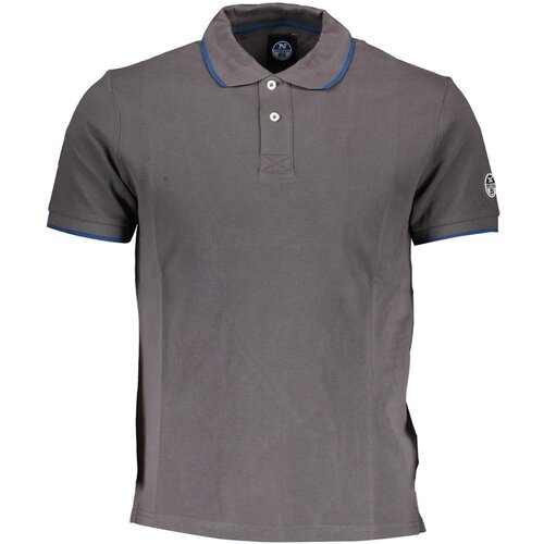 North Sails MEN&amp;amp;#39;S SHORT SLEEVE POLO GREY Slike