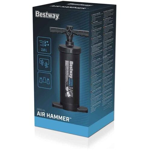  Pumpa za madrace Air Hammer 2,8L s 3 adaptera Slike
