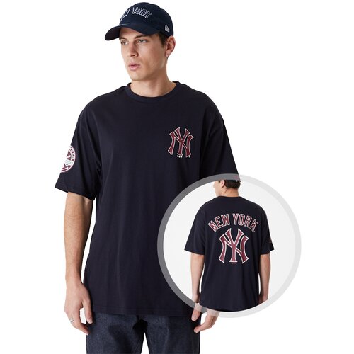 New Era new york yankees large logo oversized navy majica Cene