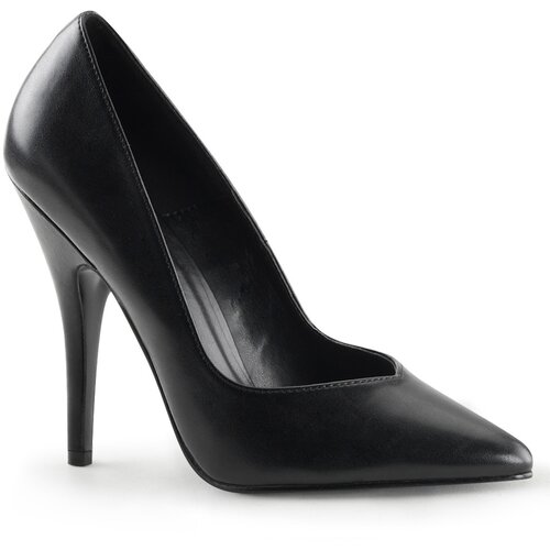 Pleaser USA Pleaser Seduce-420V Blk Faux Leather 46 Cene