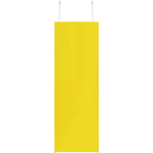  Papirnate vrečke 50 kosov z ročaji rumena 54x15x49 cm, (5000160858) Slike