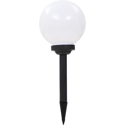  Vanjske solarne svjetiljke 3 kom LED kuglaste 20 cm RGB Slike