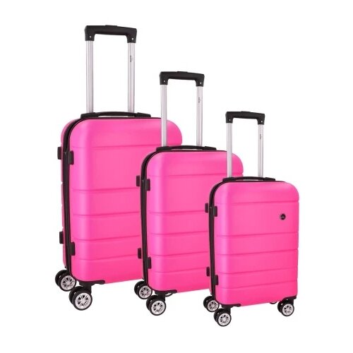 Empire monaco kofer set 3 komada abs neon pink ( 110133 ) Slike