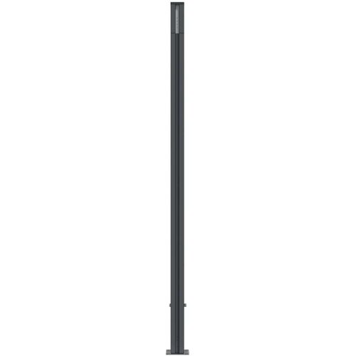 vidaXL Panel za ogradu sivi 1737 x 186 cm WPC Cijene