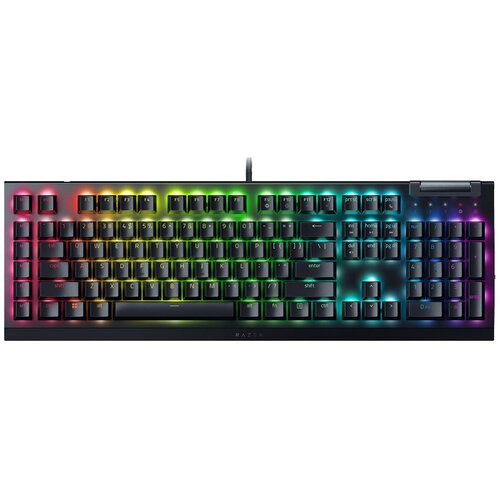 Razer BlackWidow V4 X - Mechanical Gaming Keyboard (Yellow Switch) - US Layout - FRML Cene