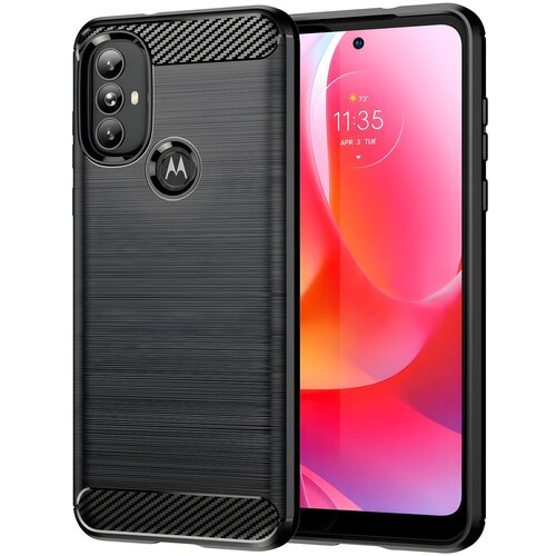  Futrola Carbon Shield TPU za Motorola Moto G Power 2022 - Crna KP24409 Cene