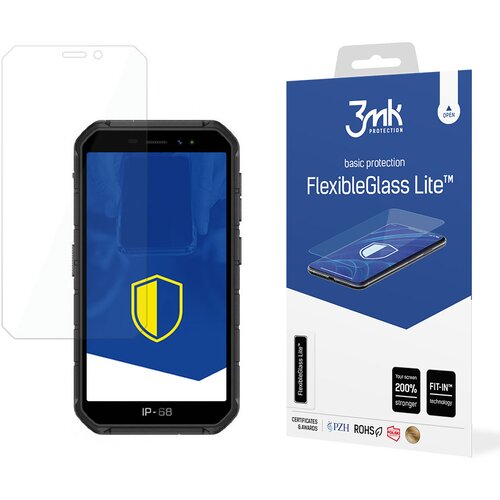 3mk OVITEK ZA TELEFON ULEFONE ARMOR X7 PRO CASE FLEXIBLEGLASS LITE, (21965876) Slike